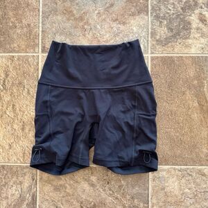 Gymshark Legacy Logo Tight Shorts Black Size XS